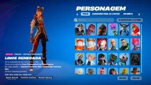 Conta Fortnite com conta epic (PREÇO NEGOCIÁVEL)