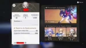 ✨Vendo Conta⭐️ Honkai: Star Rail - Nível De Desbravamento 62 - Outros