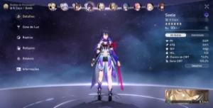✨Vendo Conta⭐️ Honkai: Star Rail - Nível De Desbravamento 62 - Outros