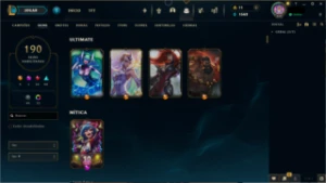 Conta Lol D2/D3 - 190 skins - League of Legends