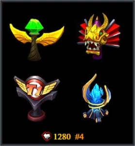 Conta Platina 1 Todos Campeões 168 Skins 2 Ultimates! - League of Legends LOL