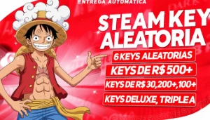 Keys Steam de jogos até 200 Dólares(USD) Compre 1 e receba 2