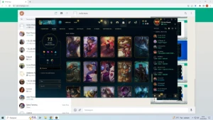 Conta LVL240 210 Campeões 73 skins - League of Legends LOL