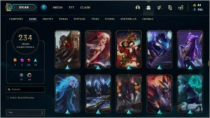 Conta League of legends com 238 skins (Melhor preço) LOL