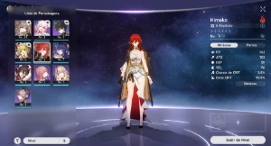 Honkai Star Rail — Conta Com Himeko 5⭐  + Tingyun 4⭐LVL11 - Outros