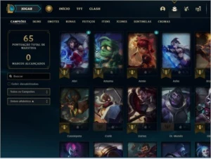 VENDO CONTA UPADA A MÃO UNRANKED ANTIBAN - League of Legends LOL