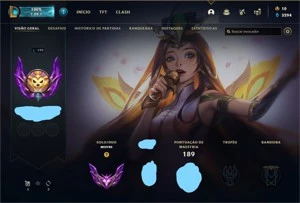 Conta mestre 500 pdl - League of Legends LOL