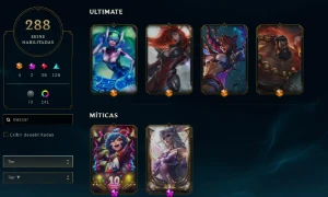 Conta LoL -311 Skins - Esmeralda LvL 850