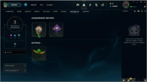 Conta LOL - Platina I, 58% de WR(E-MAIL NÃO VERIFICADO) - League of Legends