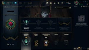 Conta LOL - Platina I, 58% de WR(E-MAIL NÃO VERIFICADO) - League of Legends