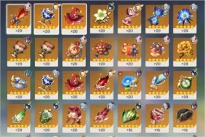 AR55, Ganyu, Klee, Venti,Keqing, Childe, Mona +15k Primogems - Genshin Impact