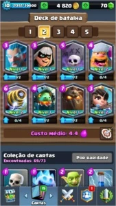 Clash Royale 7 Lendárias 3500+