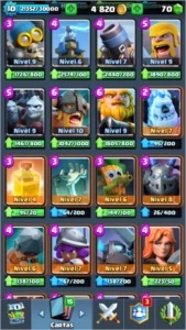 Clash Royale 7 Lendárias 3500+