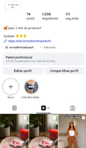 Conta De Instagram Com Shop Ativo - Redes Sociais