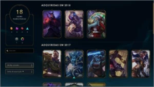 Conta Lol - Gold 3 - 45 champs - League of Legends