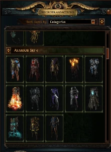 Conta poe com supporter packs antigas +1300 reais gastos - Path of Exile