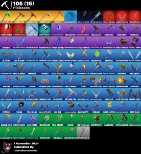 Conta Fortnite!!! Skins E Picaretas Raras!!!