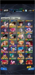 Dragon Ball Legends conta 355