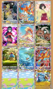 Pokemon TCG Charizard Imersivo + Sabrina + Erica Full ART - Outros