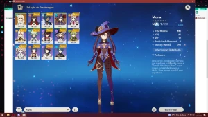 Mona + Atlas Celestial - Rank 32 - Genshin - Genshin Impact