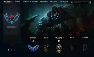 Conta Diamante 1 - League of Legends LOL