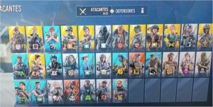 Conta R6 20+ elites, 7 platinas e 8 pro league nível278 - Outros