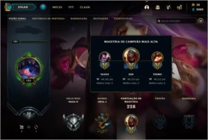 Conta LOL Elo prata com 42 skins(graves vitorioso) 76 champs - League of Legends