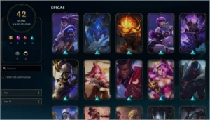 Conta LOL Elo prata com 42 skins(graves vitorioso) 76 champs - League of Legends
