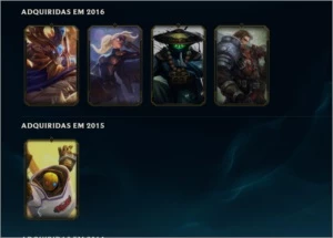 Conta LoL Platinum server BR - League of Legends