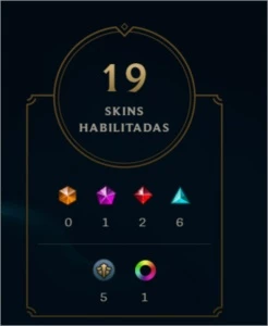 Conta LoL Platinum server BR - League of Legends