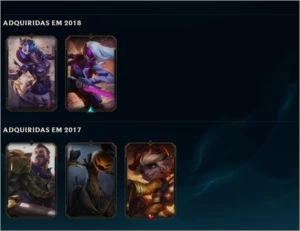 Conta LoL Platinum server BR - League of Legends