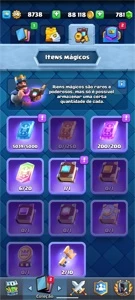 Conta nível 14 com campeões - Clash Royale