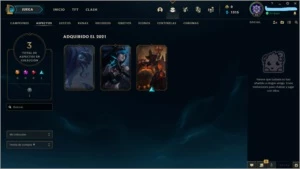 Conta Platino 1 60% Wr LAS - League of Legends LOL