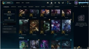 Conta Platino 1 60% Wr LAS - League of Legends LOL