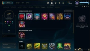 Conta Platino 1 60% Wr LAS - League of Legends LOL