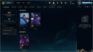 Conta Platino 1 60% Wr LAS - League of Legends LOL
