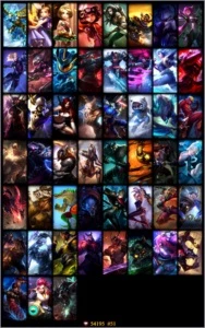 CONTA PRATA II MAIN RIVEN, 110 CAMPEOES + 51 SKINS - League of Legends LOL