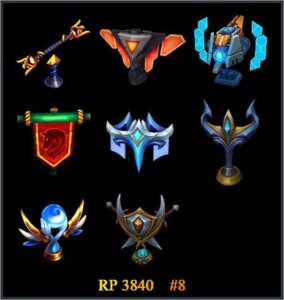 Conta Lol Diamond S6/s5 Plat S4 C/ 163 Skins 20 Rune Page - League of Legends
