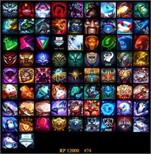 Conta Lol Diamond S6/s5 Plat S4 C/ 163 Skins 20 Rune Page - League of Legends