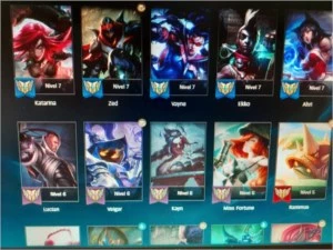 Conta platina 3 - League of Legends LOL