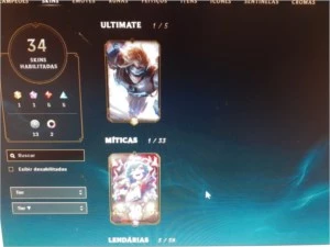 Conta platina 3 - League of Legends LOL