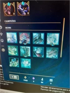 Conta platina 3 - League of Legends LOL