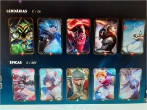 Conta platina 3 - League of Legends LOL