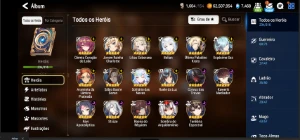 Conta Epic Seven com Muitos LDs e Collabs, Segue Fotos - Outros
