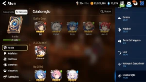 Conta Epic Seven com Muitos LDs e Collabs, Segue Fotos - Outros