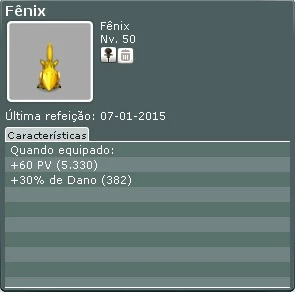 Fênix lv 50 - Efrim Wakfu
