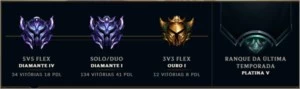 VENDA - CONTA LOL DIAMANTE 1 - League of Legends