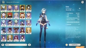 GENSHIN IMPACT AR 54 EULA,ZHONGLI,XIAO,KLEE,QIQI,DILUC,JEAN