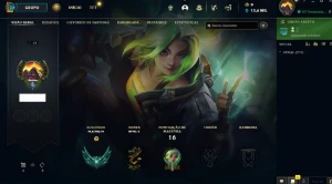 CONTAS SMURFS PLATINA - League of Legends LOL