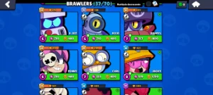 Conta de brawl stars intermediária